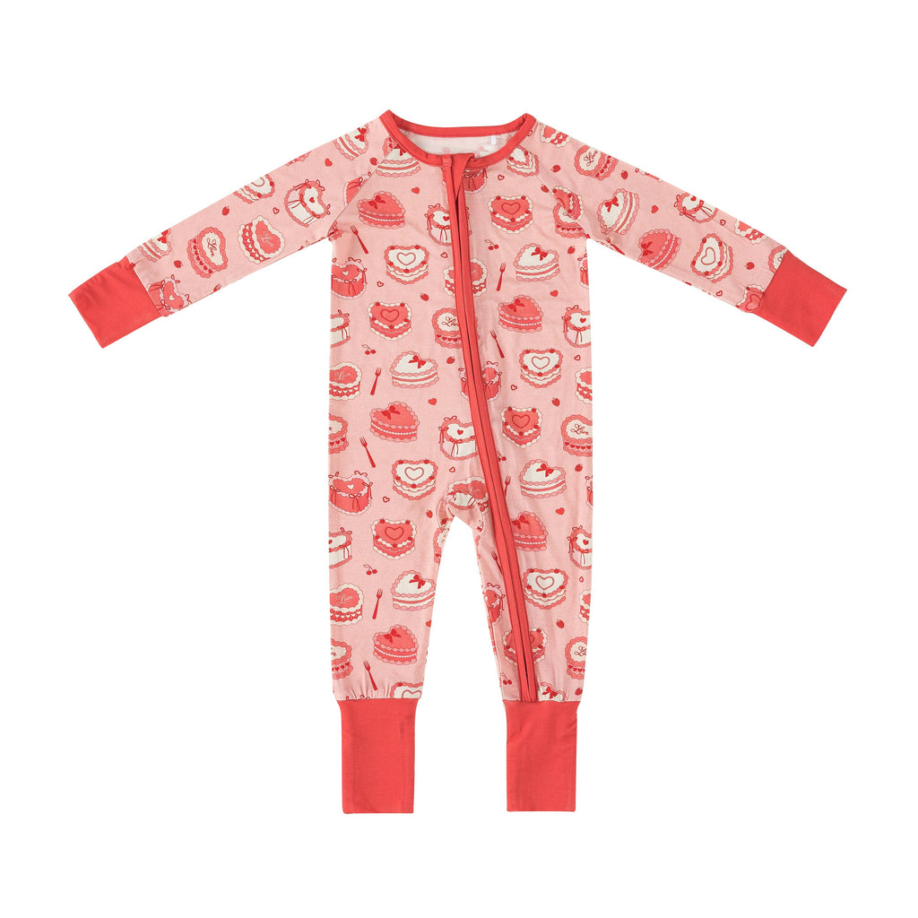 Sweetheart Cakes (Convertible Zip Footies)