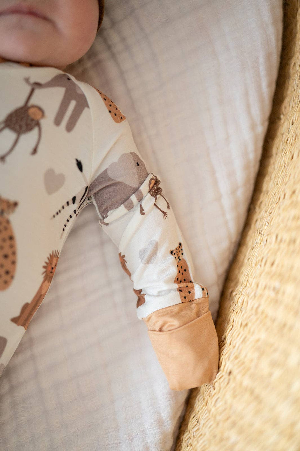 Safari Daydream (Convertible Zip Footies)