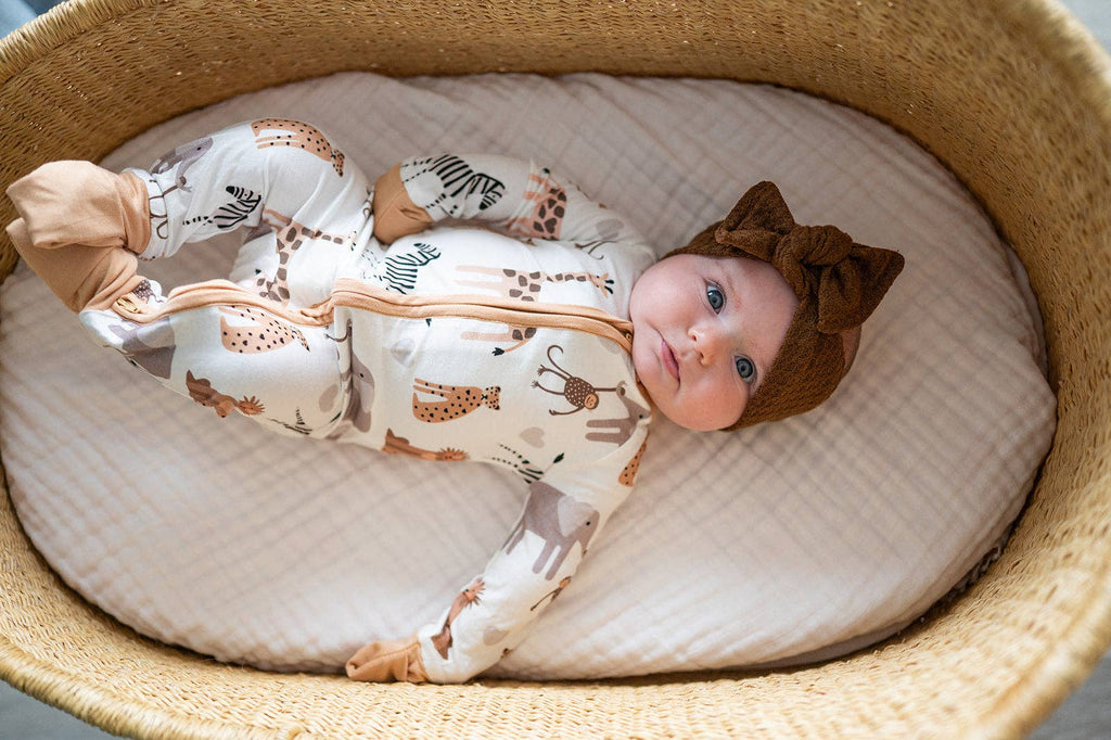 Safari Daydream (Convertible Zip Footies)