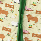 Little Moo Farm (Convertible Zip Footies)