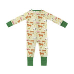 Little Moo Farm (Convertible Zip Footies)