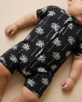 Palm Style Black by Lucky Panda Kids