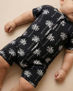 Palm Style Black by Lucky Panda Kids
