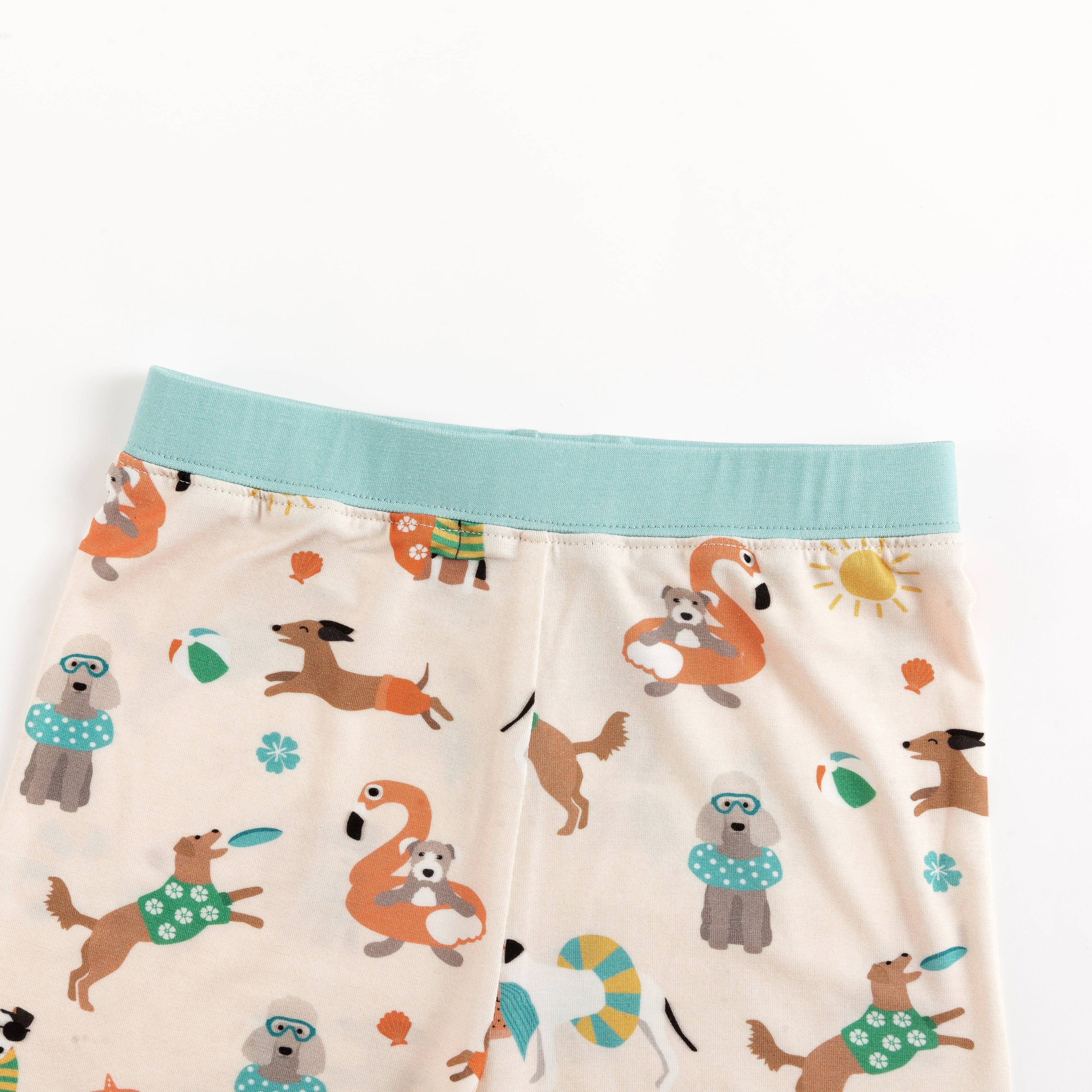 Pups in the Sun (Short PJ Set)