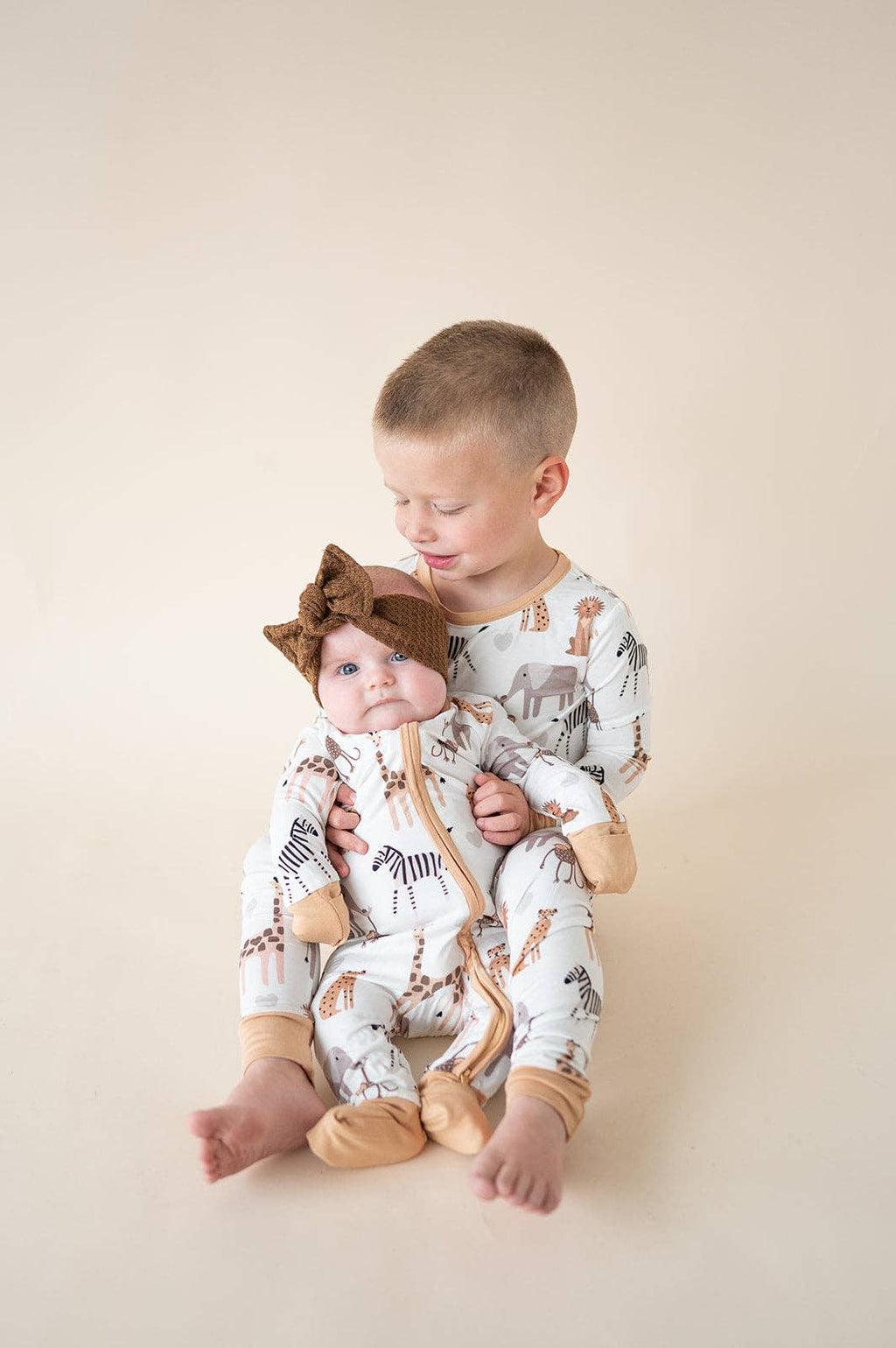 Safari Daydream (Convertible Zip Footies)