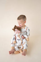 Safari Daydream (Convertible Zip Footies)
