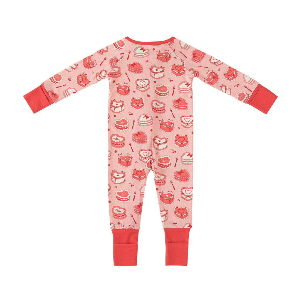 Sweetheart Cakes (Convertible Zip Footies)