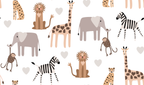 Safari Daydream (Convertible Zip Footies)